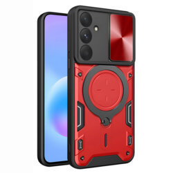 Husa Samsung Galaxy A57 5G Techsuit CamGuard Pro, rosu