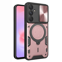 Husa Samsung Galaxy A37 5G Techsuit CamGuard Pro, roz auriu