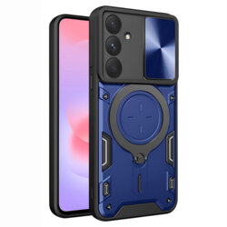 Husa Samsung Galaxy A37 5G Techsuit CamGuard Pro, albastru