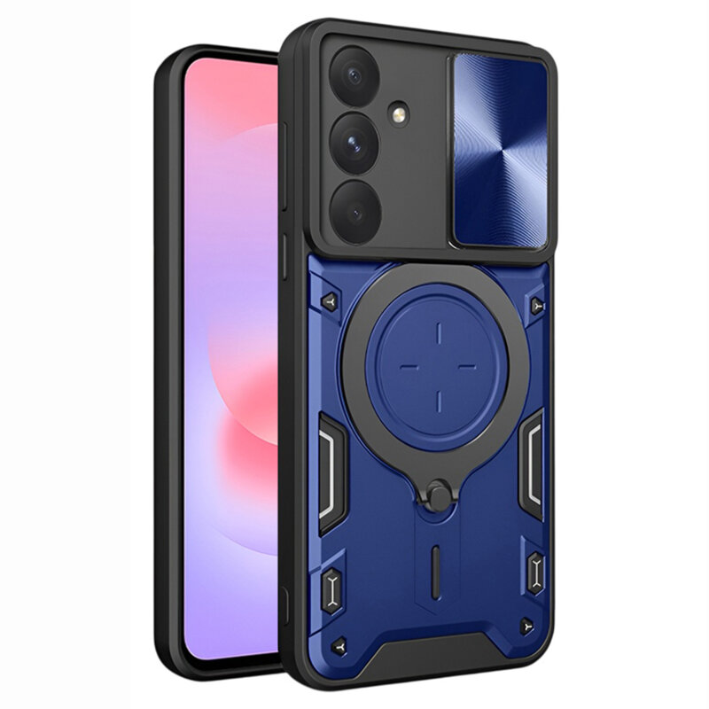 Husa Samsung Galaxy A37 5G Techsuit CamGuard Pro, albastru