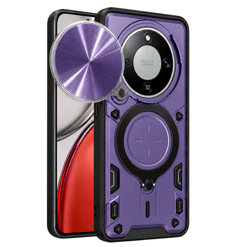Husa Honor Magic8 Lite Techsuit CamGuard Pro, mov