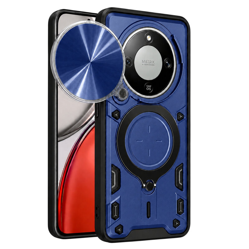 Husa Honor Magic8 Lite Techsuit CamGuard Pro, albastru