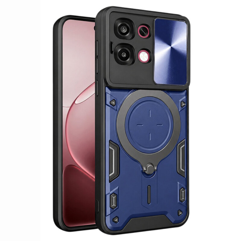 Husa Oppo A6 Pro 5G Techsuit CamGuard Pro, albastru