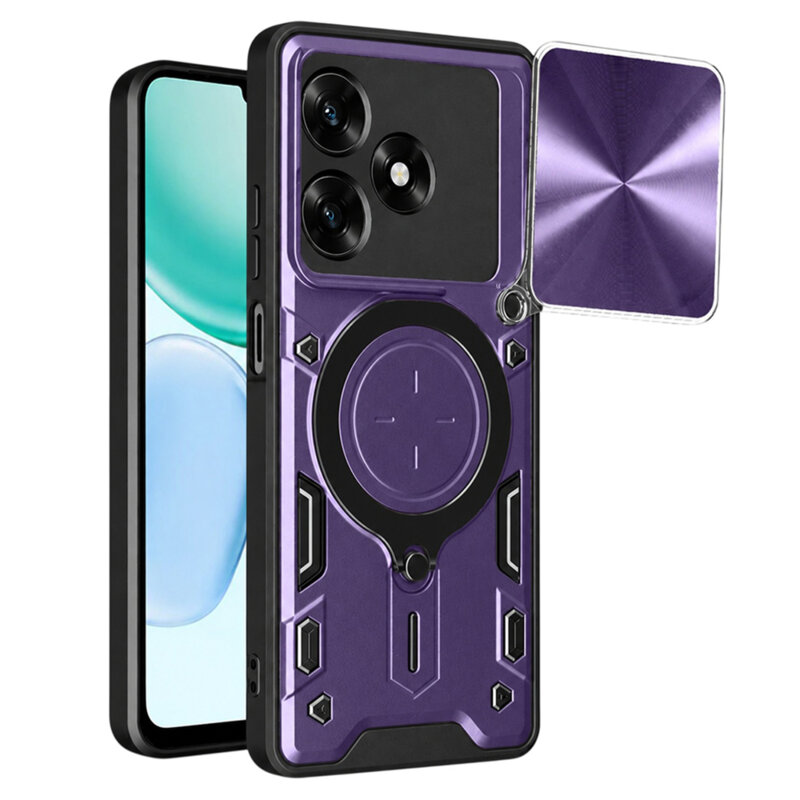 Husa Honor X5c Plus Techsuit CamGuard Pro, mov