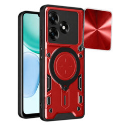 Husa Honor X5c Plus Techsuit CamGuard Pro, rosu