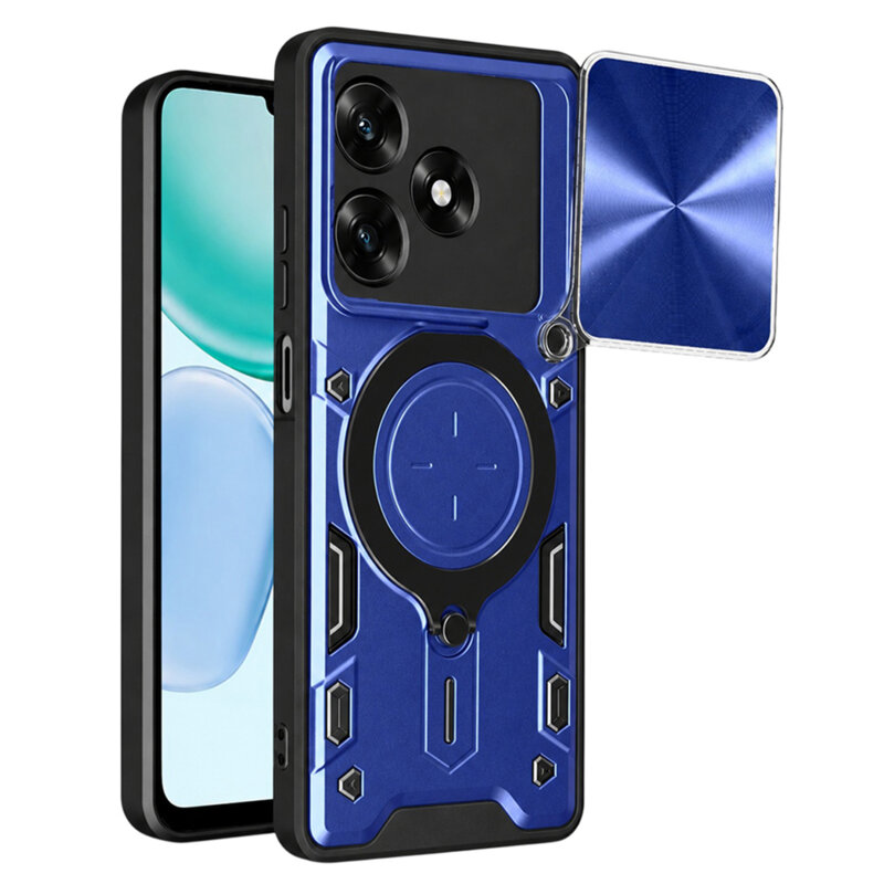 Husa Honor X5c Plus Techsuit CamGuard Pro, albastru