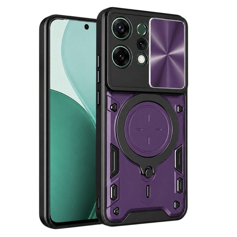 Husa Oppo Reno14 Techsuit CamGuard Pro, mov