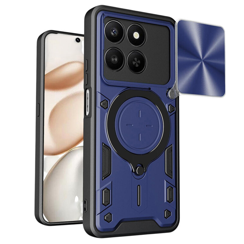 Husa Honor X7d 4G Techsuit CamGuard Pro, albastru