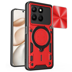 Husa Honor 400 Smart 4G Techsuit CamGuard Pro, rosu