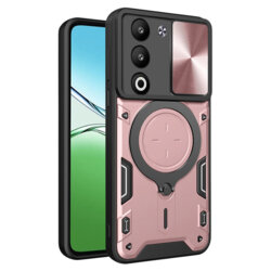 Husa Oppo A5 5G Techsuit CamGuard Pro, roz auriu