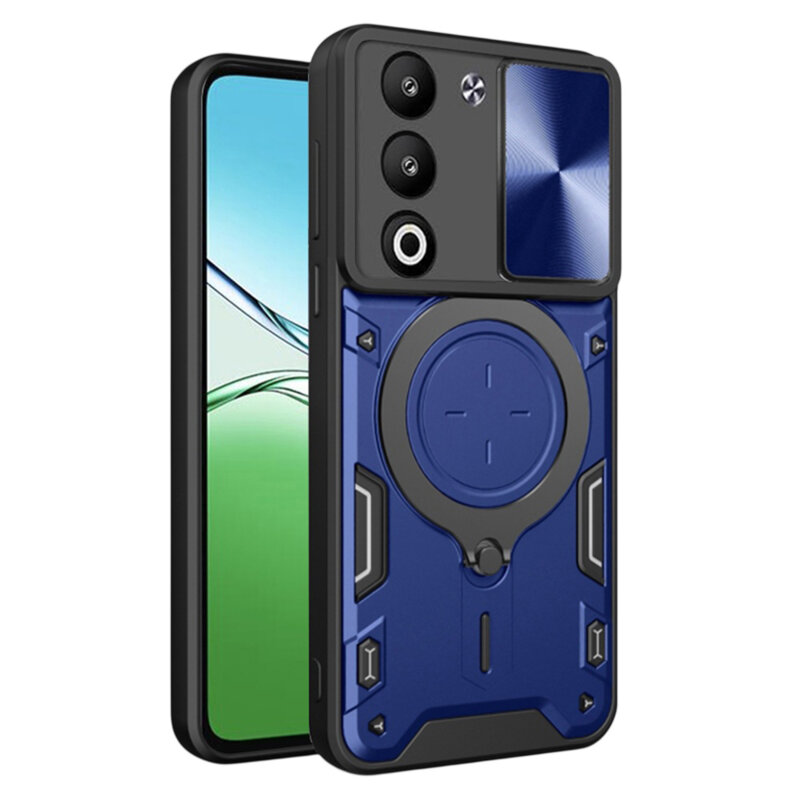 Husa Oppo A5 4G Techsuit CamGuard Pro, albastru