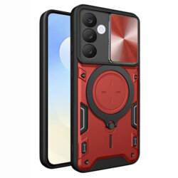 Husa Samsung Galaxy S25 FE Techsuit CamGuard Pro, rosu