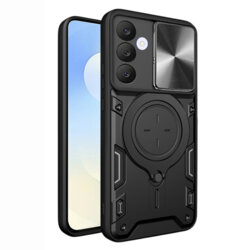 Husa Samsung Galaxy S25 FE Techsuit CamGuard Pro, negru