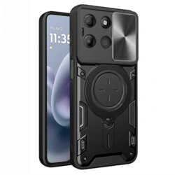 Husa Motorola Moto G86 Power Techsuit CamGuard Pro, negru