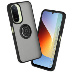 Husa Xiaomi Redmi A7 Pro 4G Techsuit Glinth cu inel suport stand magnetic, negru