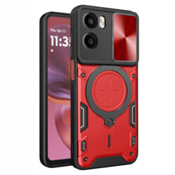 Husa Motorola Moto E15 Techsuit CamGuard Pro, rosu