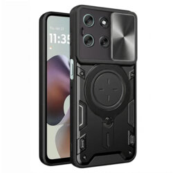 Husa Motorola Moto G56 Techsuit CamGuard Pro, negru
