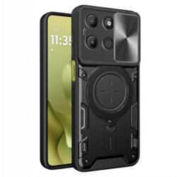 Husa Motorola Moto G86 Techsuit CamGuard Pro, negru