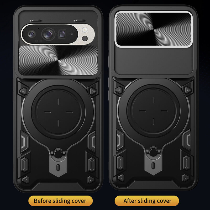 Husa Google Pixel 10 Pro Techsuit CamGuard Pro, albastru