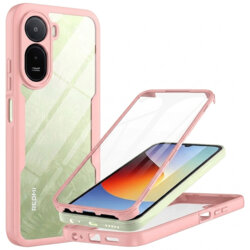 Husa 360° Xiaomi Redmi A7 Pro 4G Techsuit ColorVerse, roz