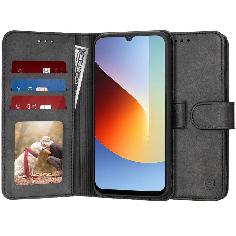 Husa 360 Xiaomi Redmi A7 Pro 4G Techsuit Diary Book, negru