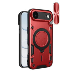 Husa iPhone 17 Air Techsuit CamGuard Pro, rosu