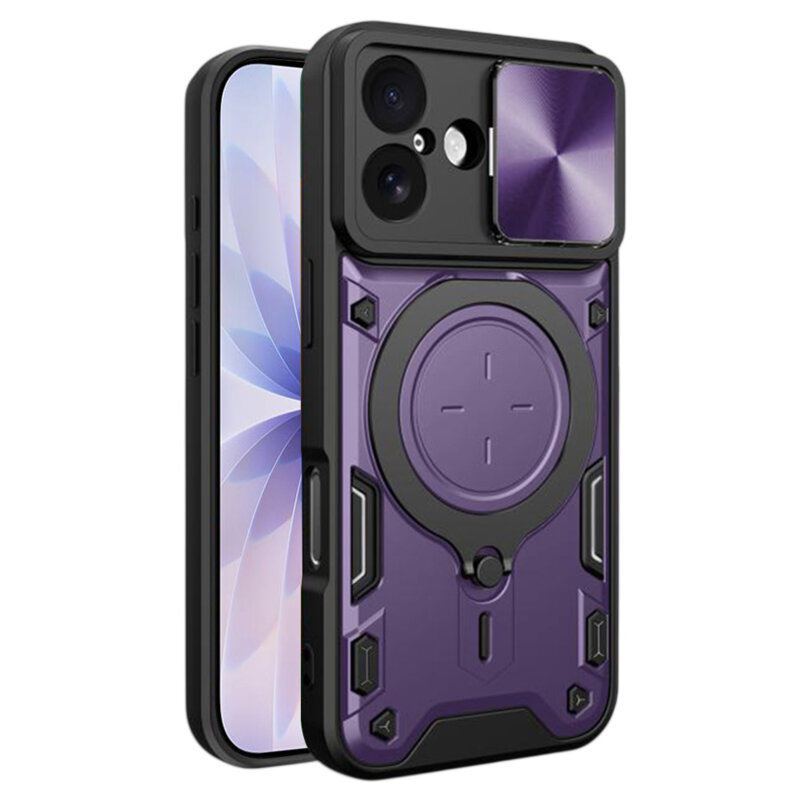Husa iPhone 17 Techsuit CamGuard Pro, mov