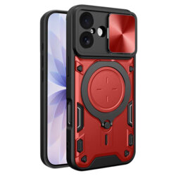Husa iPhone 17 Techsuit CamGuard Pro, rosu