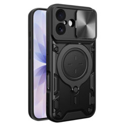 Husa iPhone 17 Techsuit CamGuard Pro, negru