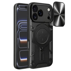 Husa iPhone 17 Pro Techsuit CamGuard Pro, negru