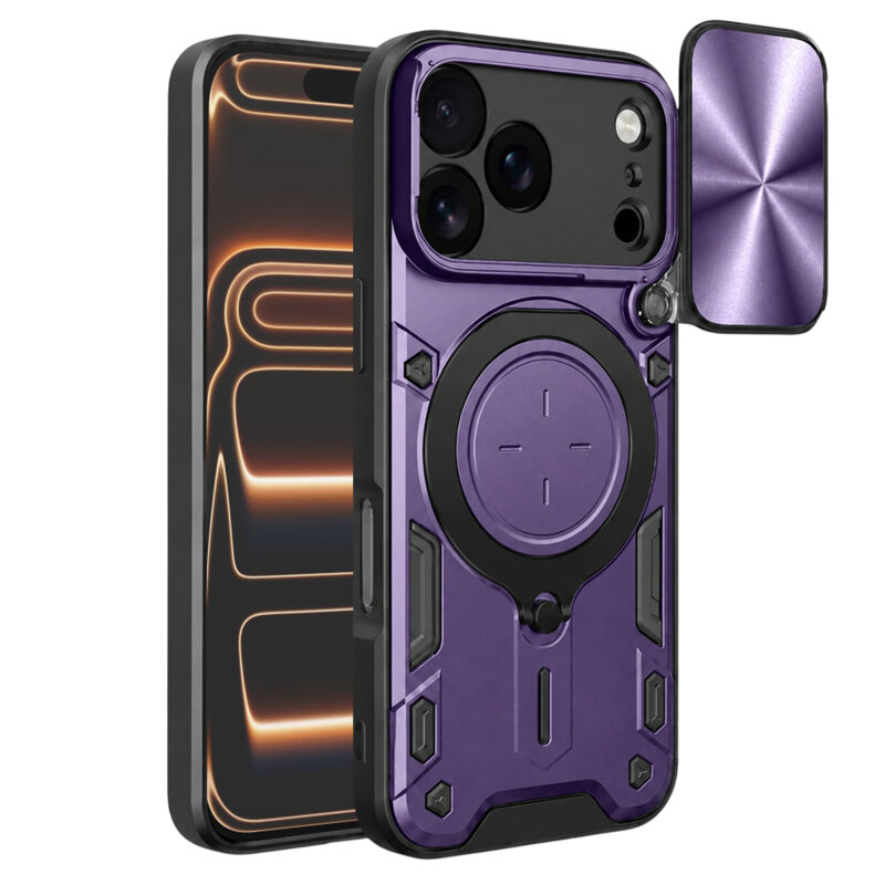Husa iPhone 17 Pro Max Techsuit CamGuard Pro, mov