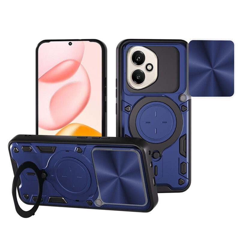 Husa Honor 400 Techsuit CamGuard Pro, albastru