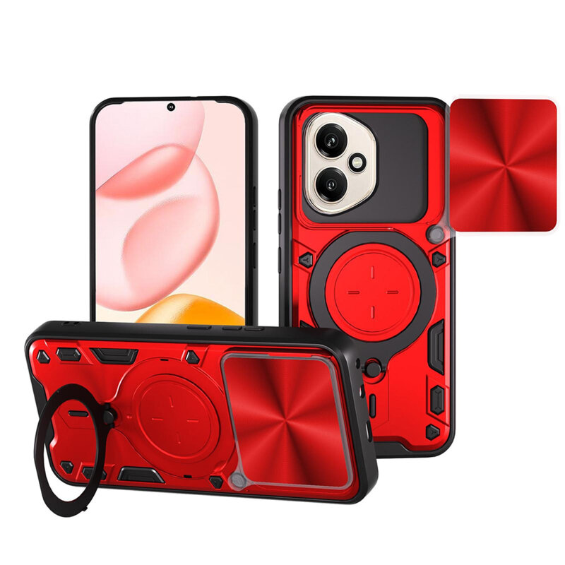 Husa Honor 400 Techsuit CamGuard Pro, rosu