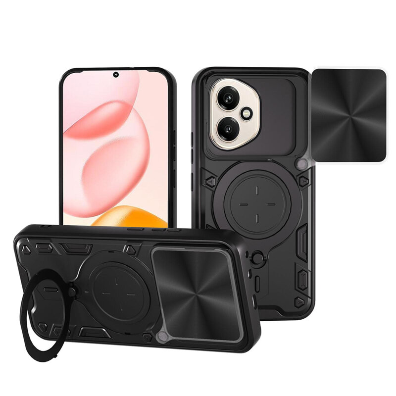 Husa Honor 400 Techsuit CamGuard Pro, negru