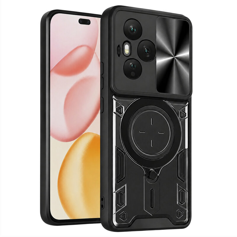 Husa Honor 400 Pro Techsuit CamGuard Pro, negru
