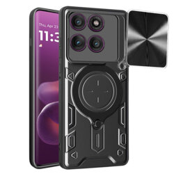Husa Motorola Edge 60 Pro Techsuit CamGuard Pro, negru