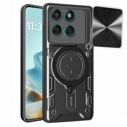 Husa Motorola Edge 60 Fusion Techsuit CamGuard Pro, negru