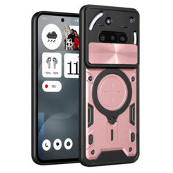 Husa Nothing Phone (3a) Techsuit CamGuard Pro, roz auriu