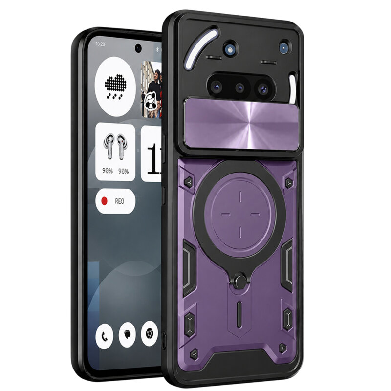 Husa Nothing Phone (3a) Techsuit CamGuard Pro, mov