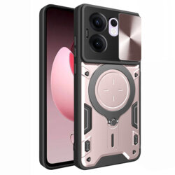 Husa Oppo Reno13 F 4G Techsuit CamGuard Pro, roz auriu