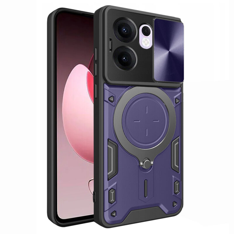 Husa Oppo Reno13 F 4G Techsuit CamGuard Pro, mov