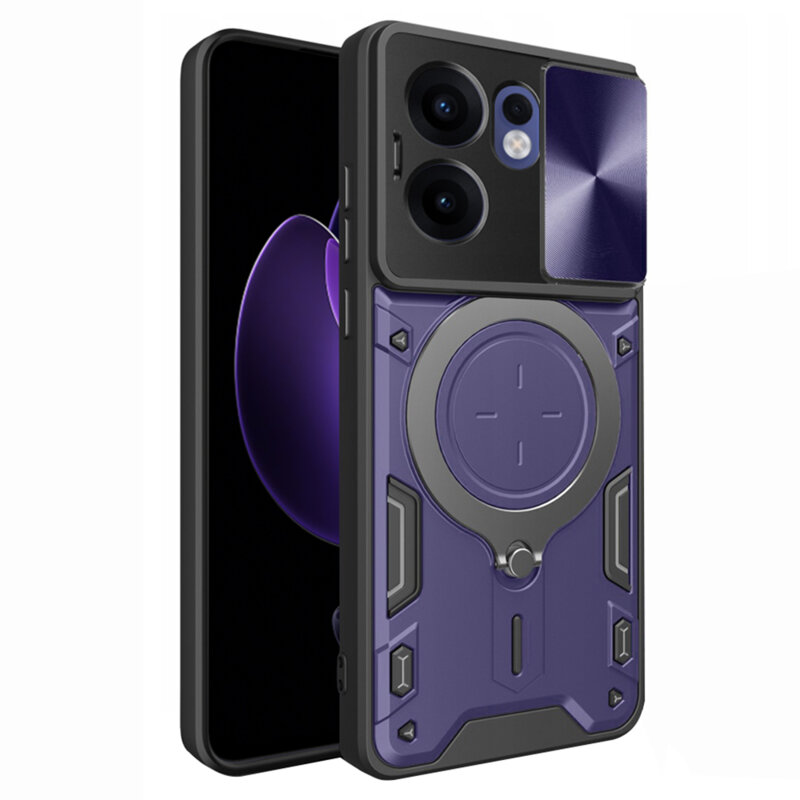 Husa Oppo Reno13 F 5G Techsuit CamGuard Pro, mov