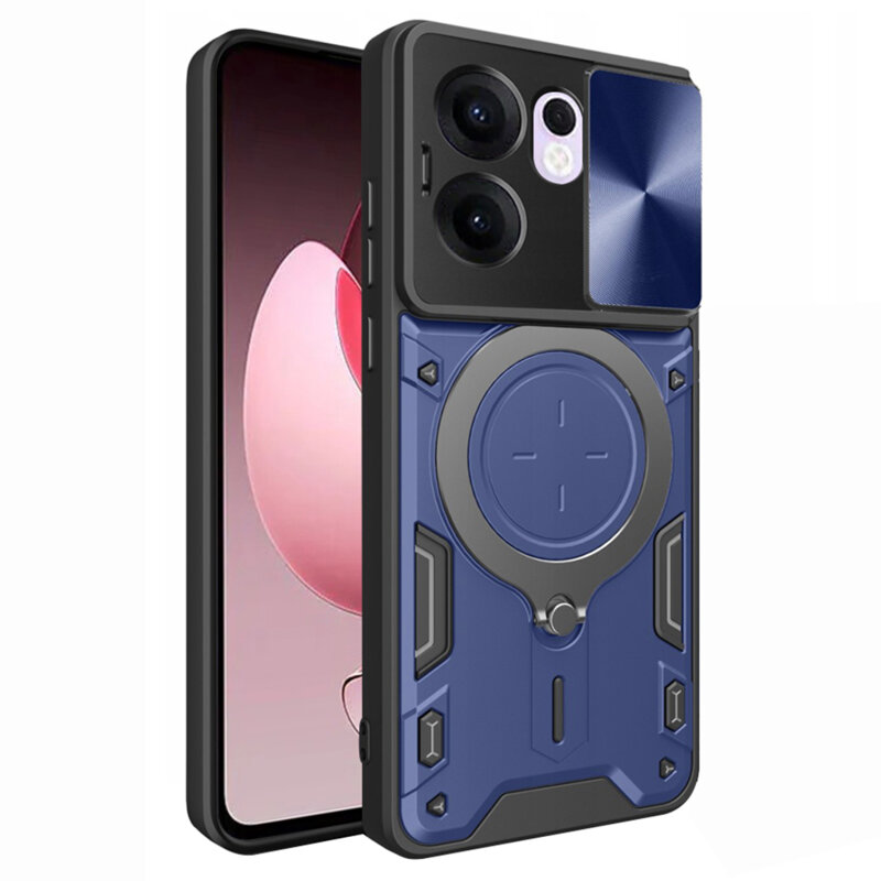 Husa Oppo Reno13 F 4G Techsuit CamGuard Pro, albastru