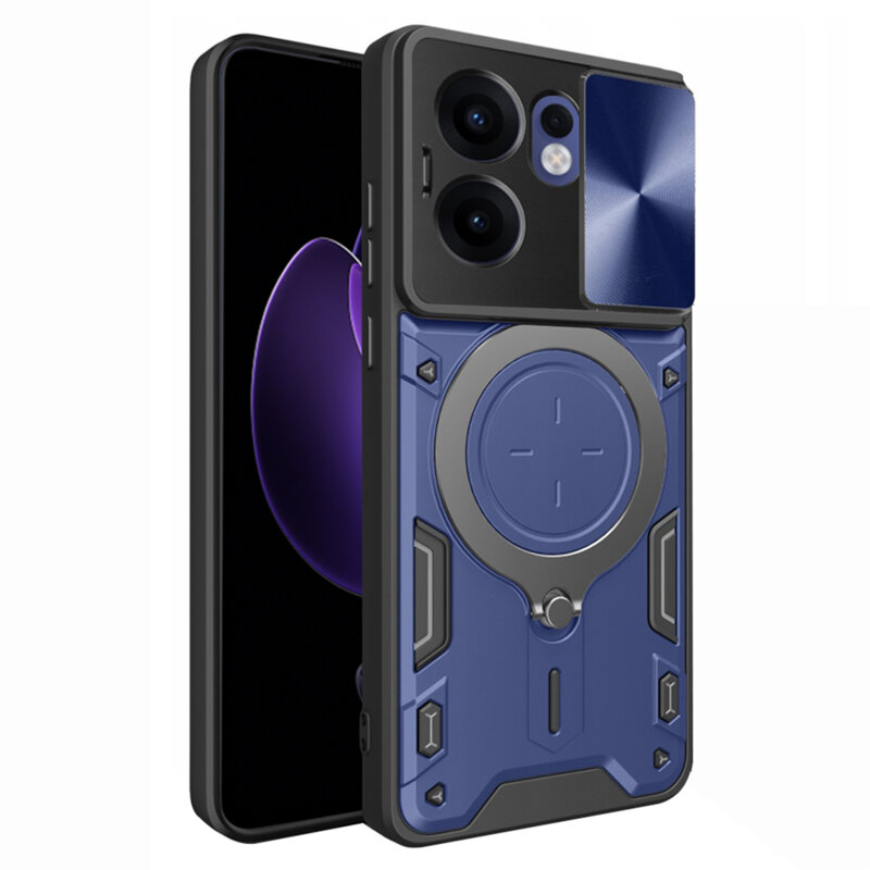 Husa Oppo Reno13 F 5G Techsuit CamGuard Pro, albastru