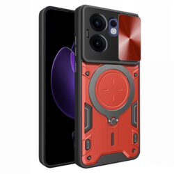 Husa Oppo Reno13 F 5G Techsuit CamGuard Pro, rosu