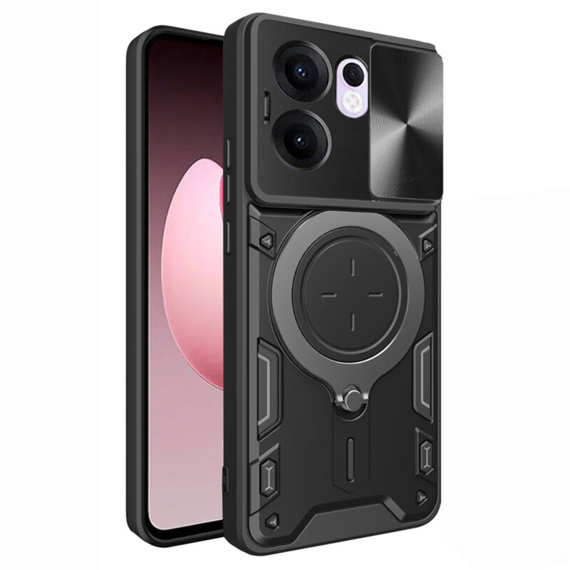 Husa Oppo Reno13 F 4G Techsuit CamGuard Pro, negru