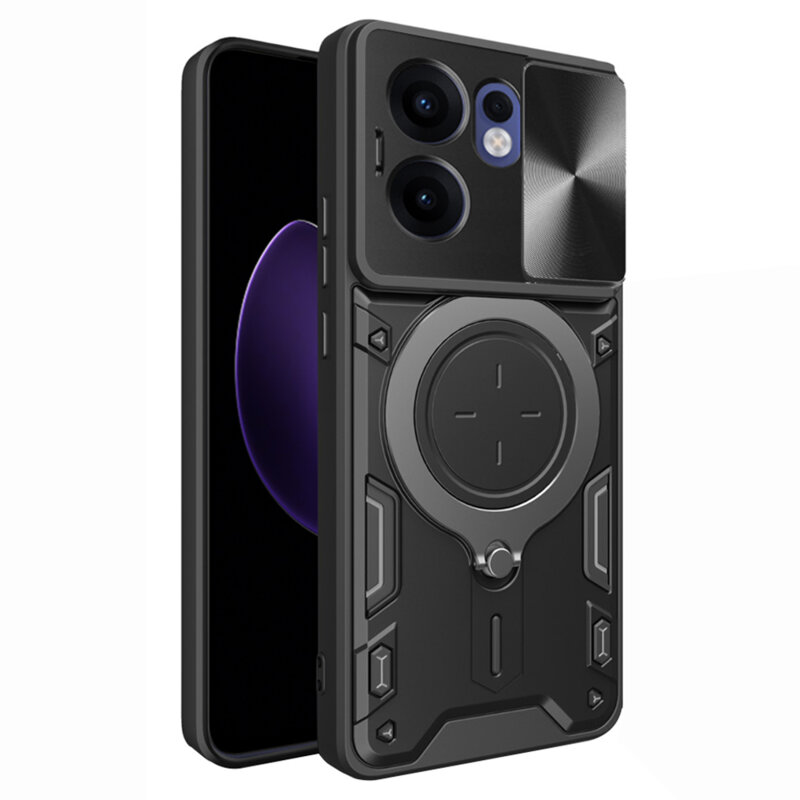 Husa Oppo Reno13 F 5G Techsuit CamGuard Pro, negru