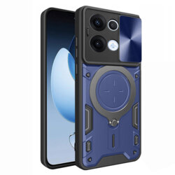 Husa Oppo Reno13 Techsuit CamGuard Pro, albastru