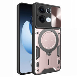 Husa Oppo Reno13 Techsuit CamGuard Pro, roz auriu