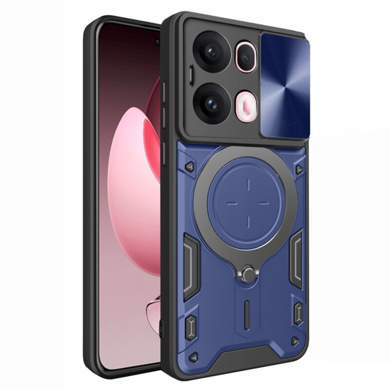 Husa Oppo Reno13 Pro Techsuit CamGuard Pro, albastru